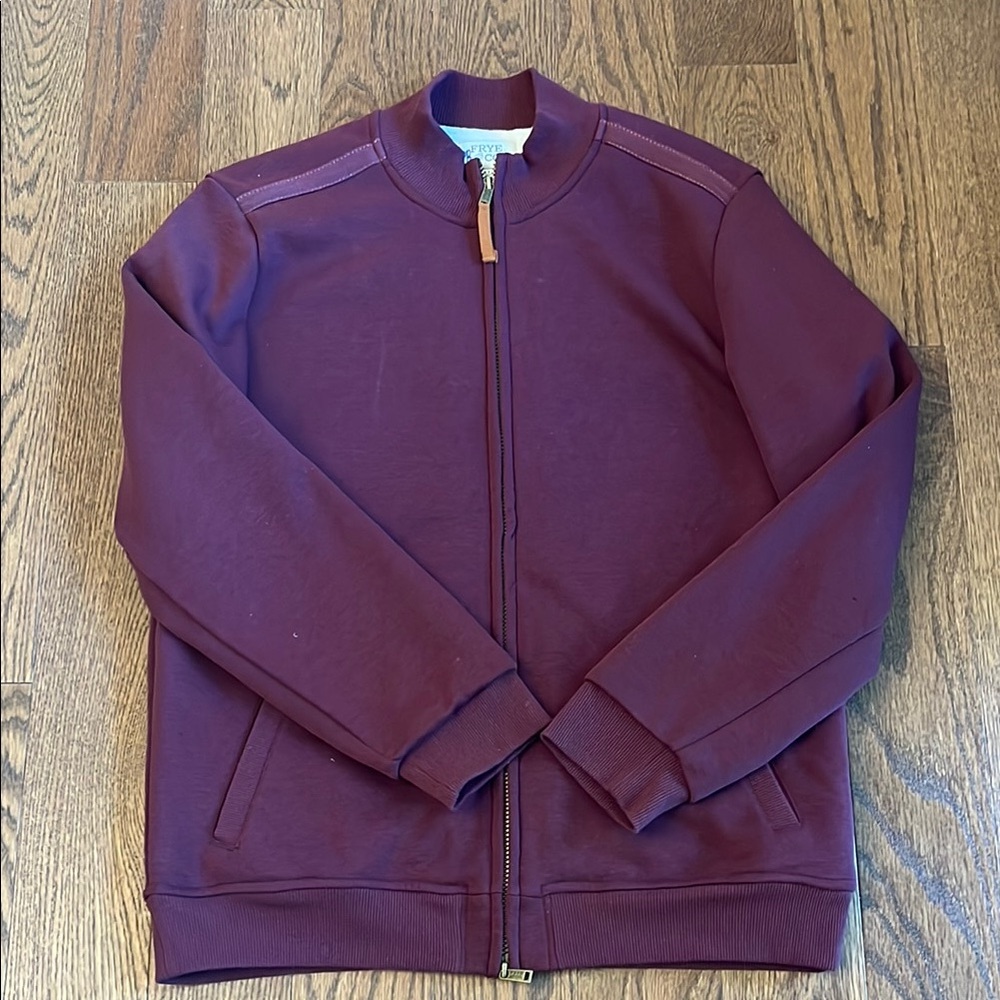 Frye & Co Men's fleece lined zip up sweatshirt